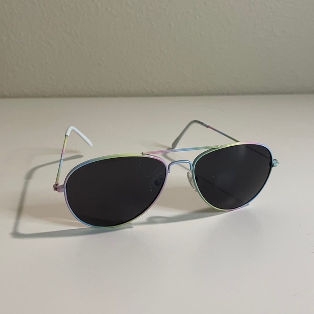 Pastel colored sunglasses